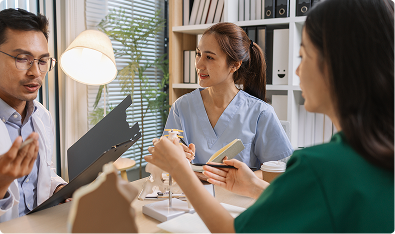 Consult with other professionals