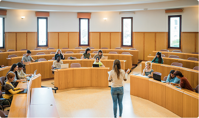 Mock trials in courtrooms